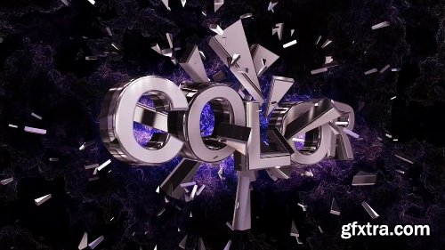 Videohive Dark Matter - Cinematic Colliding Titles 6845878