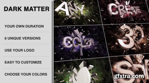 Videohive Dark Matter - Cinematic Colliding Titles 6845878