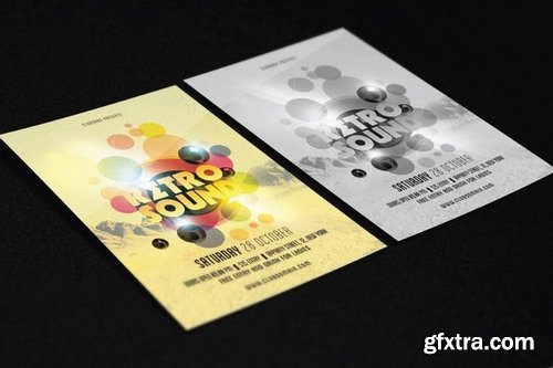 Retro Sound Flyer Template