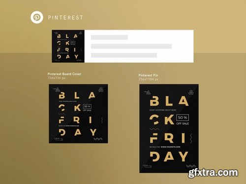 Black Friday Sale Sale Banner Social Flyer and Poster Media Pack Template