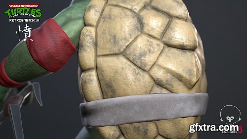 TMNT Raphael Classic 3D Model