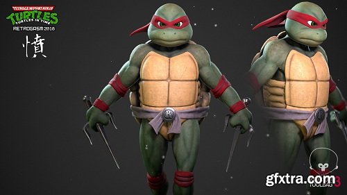 TMNT Raphael Classic 3D Model