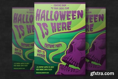 Halloween Party Flyer Templates