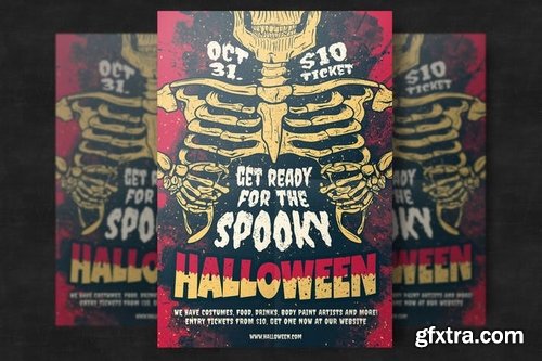 Halloween Party Flyer Templates