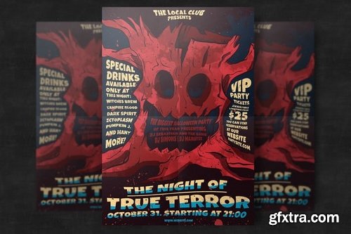 Halloween Party Flyer Templates