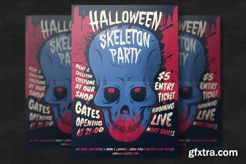 Halloween Party Flyer Templates