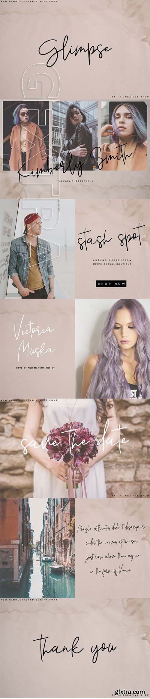 CreativeMarket - Glimpse 2905354