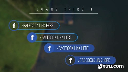 Videohive Minimal Social Media Lower Thirds 20090415