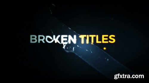 Videohive Cinematic Cracked Titles 20581422