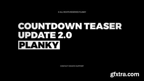 Videohive Countdown Teaser V2.0 21037722