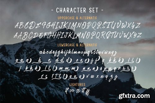 CreativeMarket Roughish Brush Font 2598077