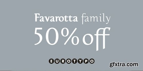 Favarotta Font Family - 10 Fonts