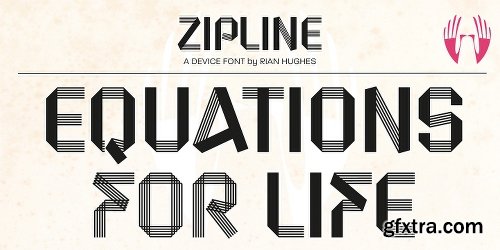 Zipline Font Family - 3 Fonts