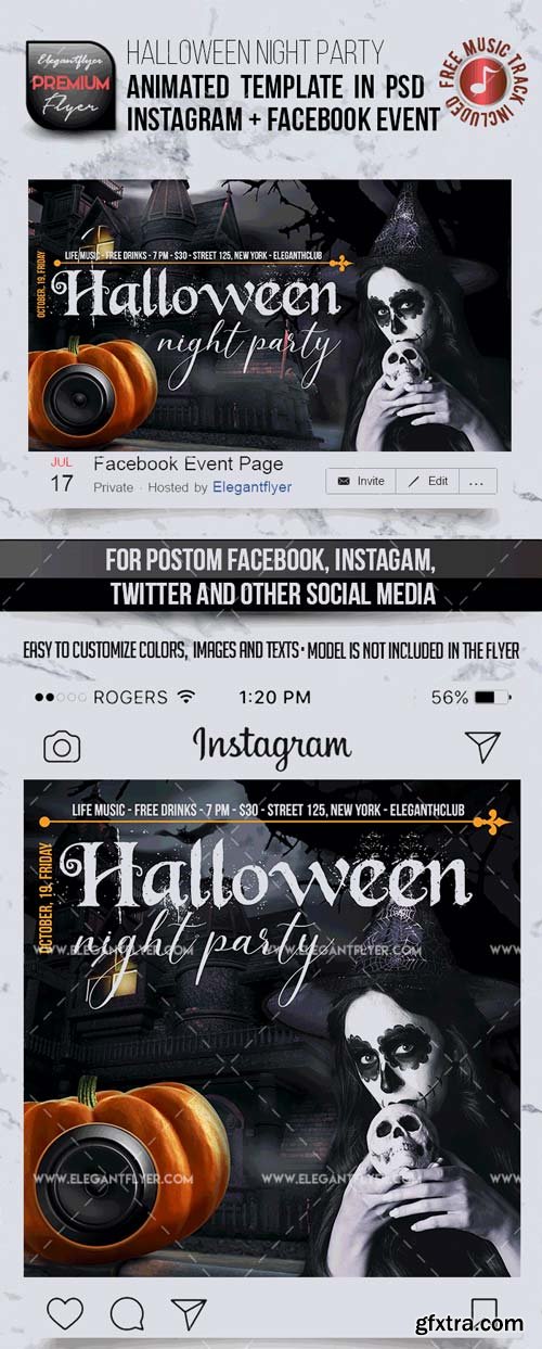 Animated Instagram Template V1 2018