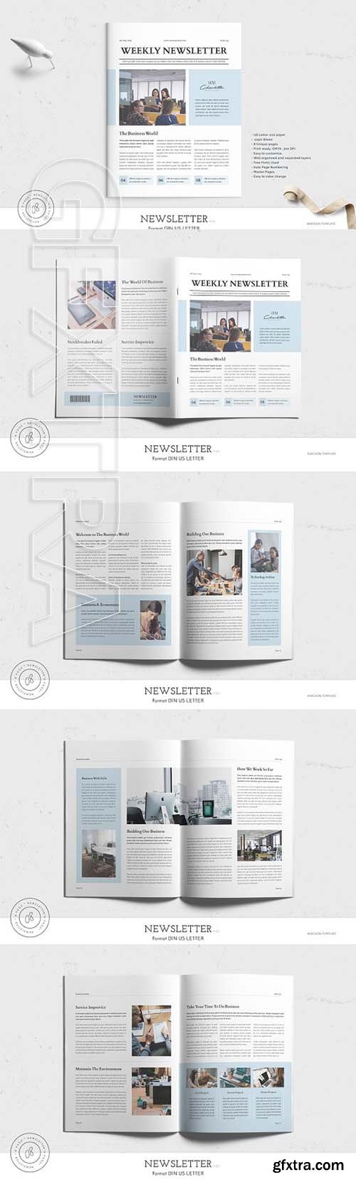 CreativeMarket - Newsletter Template 2820597