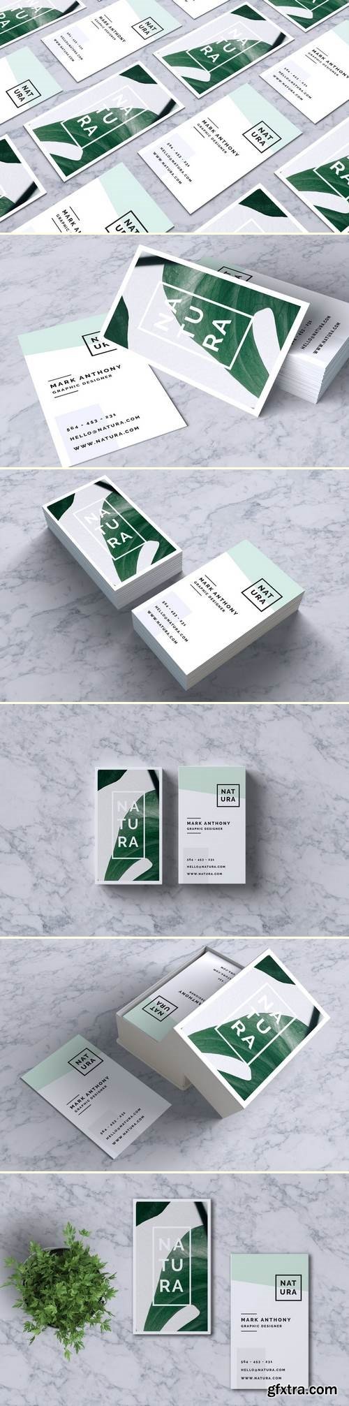 NATURA Business Card Template