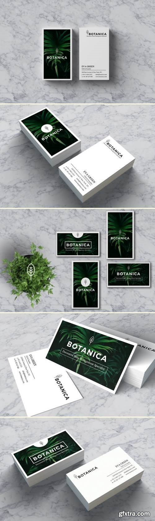 BOTANICA Business Card Template