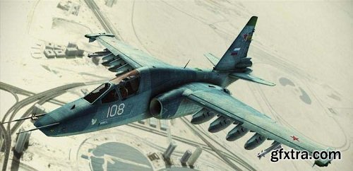 Su-25TM Frogfoot 3D Model