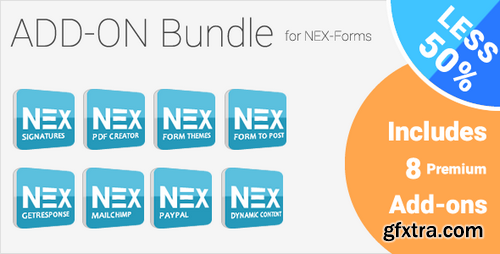 CodeCanyon - Add-on Bundle for NEX-Forms v7.x - WordPress Form Builder - 20370583