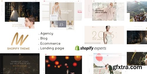 ThemeForest - The VOW v1.0.0 - Wedding Responsive Shopify Theme - 21637561