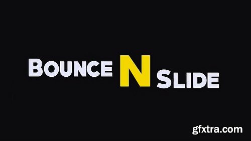 Videohive Fresh Animated Titles - Bounce n\' Slide 10513014