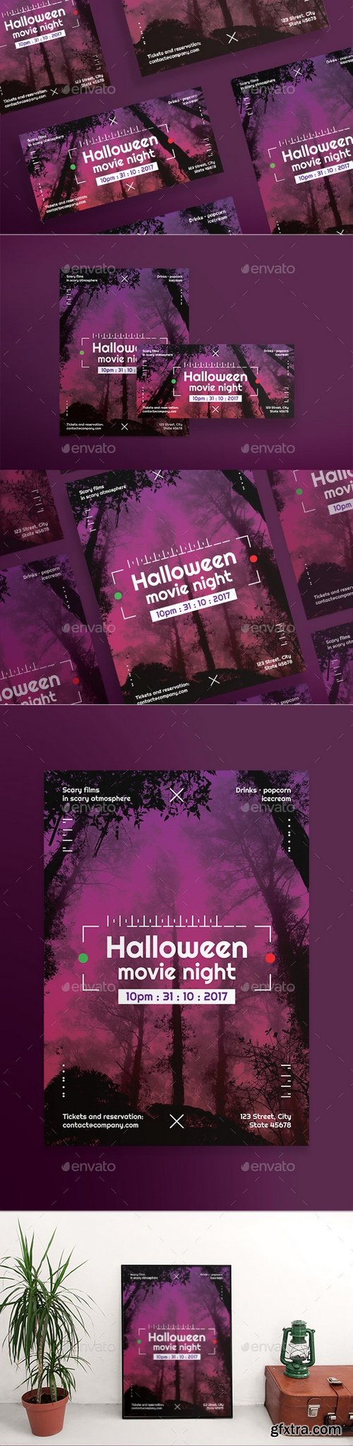 Graphicriver - Halloween Movie Flyers 20786475