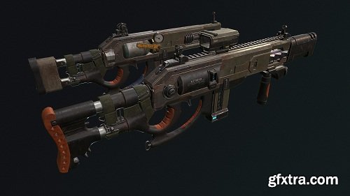 XYtech Plasma Shotgun 3D Model