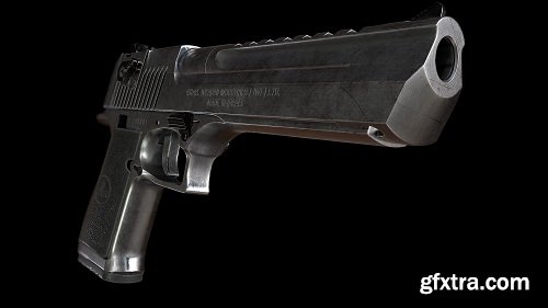 Desert Eagle 44 magnum 3D Model