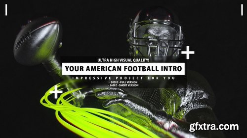 Videohive Your American Football Intro 22552158