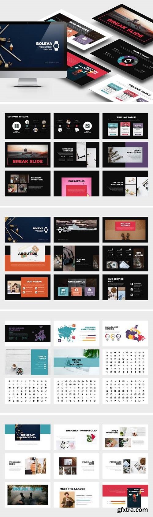 Boleva : Photo Studio Google Slides Template