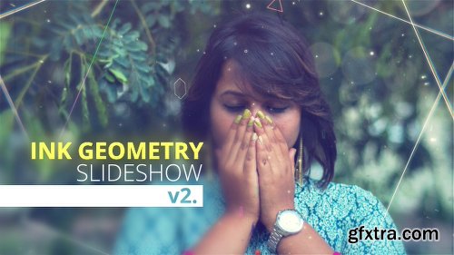 Videohive Ink Geometry Slideshow V2 18263637