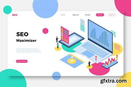 SEO Maximizer - Banner & Landing Page