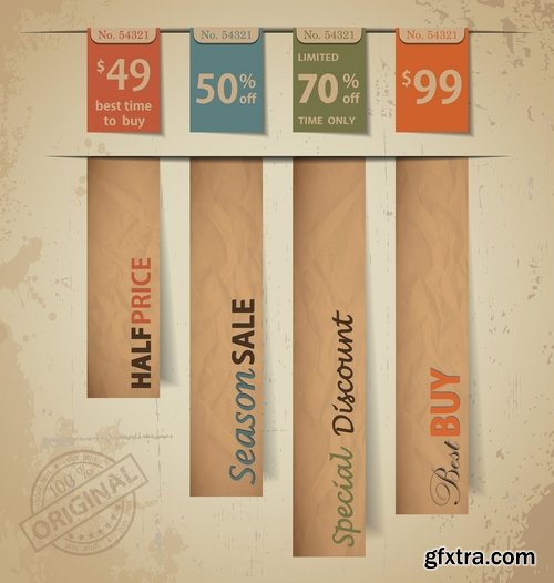 Infographics poster banner business template 25 EPS