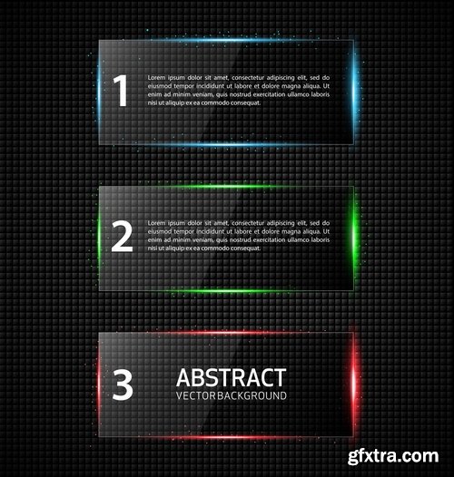 Infographics poster banner business template 25 EPS