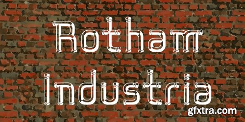 Rotham Industria Font