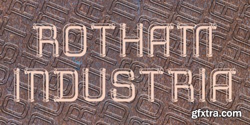 Rotham Industria Font