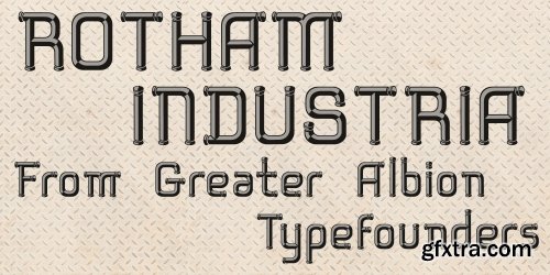 Rotham Industria Font