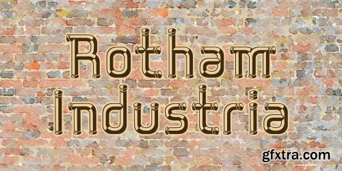 Rotham Industria Font