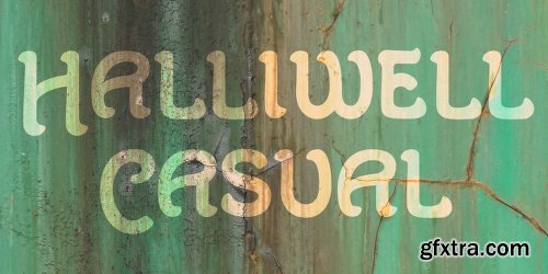 Halliwell Casual Font