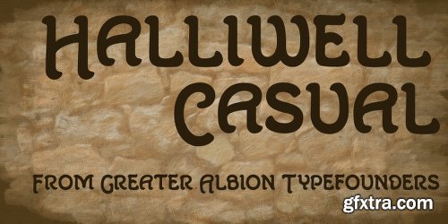 Halliwell Casual Font