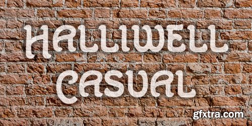 Halliwell Casual Font