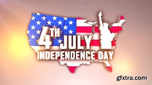 Videohive USA States Patriotic Logo 16569329