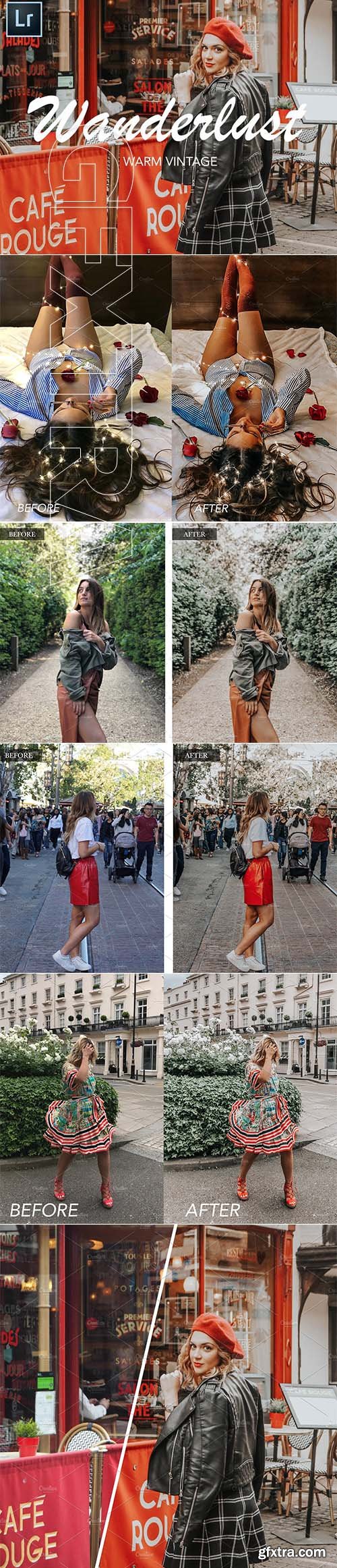 CreativeMarket - Wanderlust Blogger Lightroom Preset 2653882