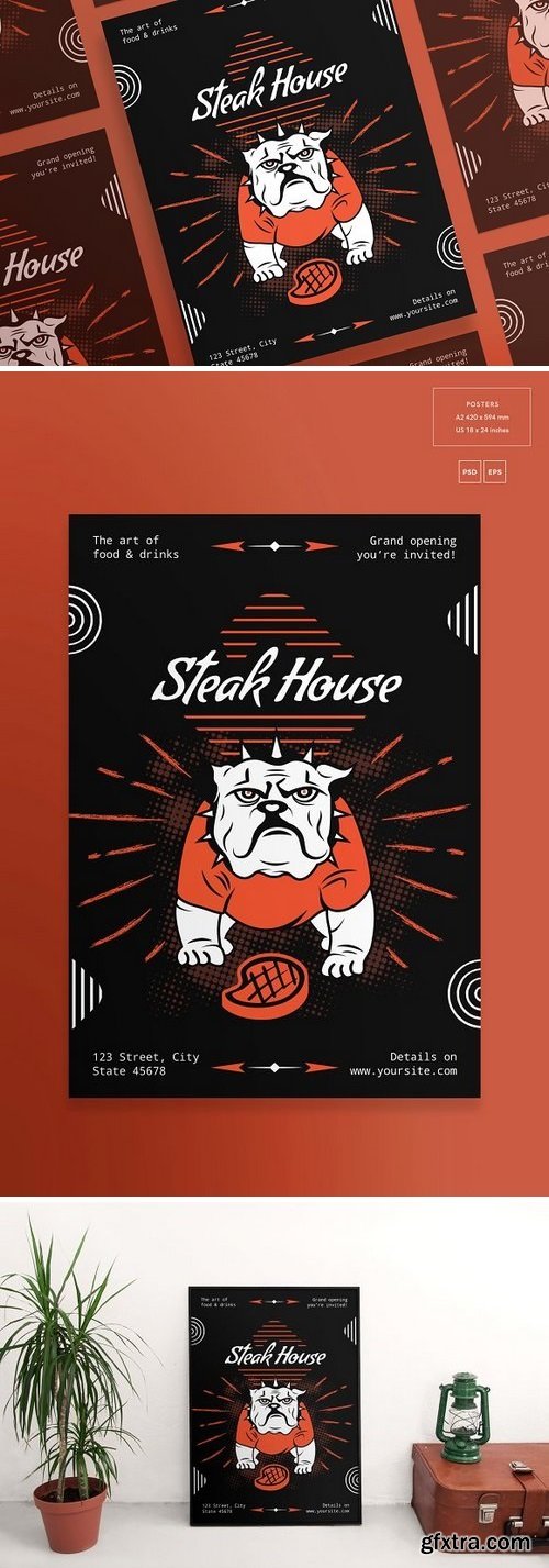 CM - Posters | Steak House 1967914