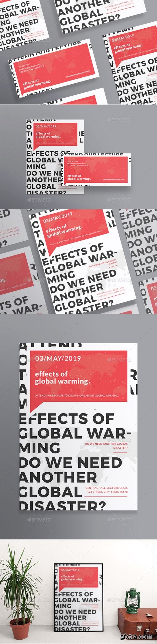 Graphicriver - Global Warming Flyers 20845708