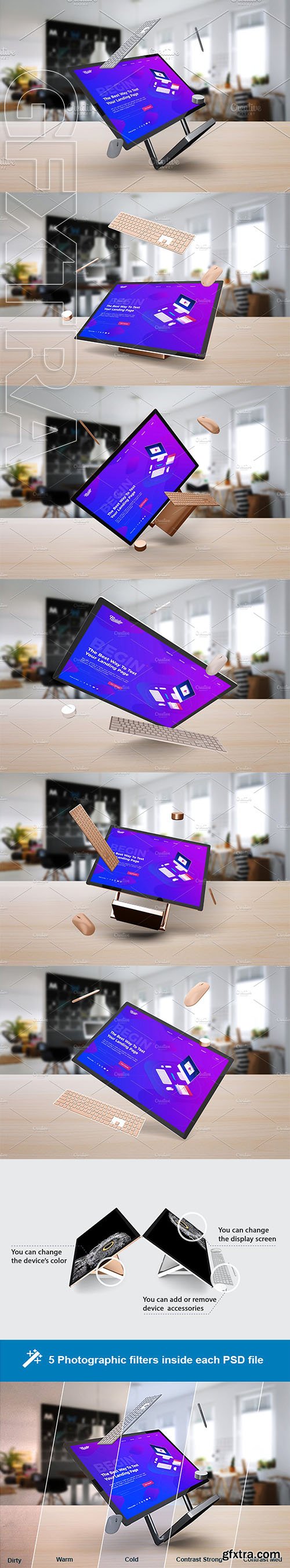 CreativeMarket - Surface Studio Mockup V 3 2802657