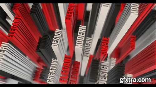 Videohive 3D Typo Logo Opener 21472808