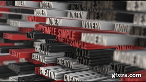 Videohive 3D Typo Logo Opener 21472808