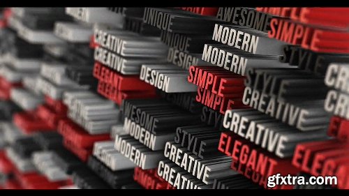 Videohive 3D Typo Logo Opener 21472808