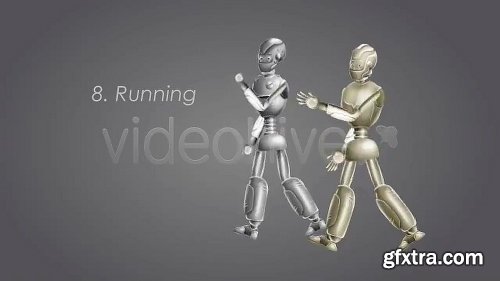 Videohive Robot Animated Characters Pack 3997466